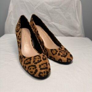 Kelly & Katie Animal Print Wedge Heels